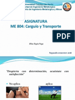 Carguio y Transporte 2 Semestre 2016