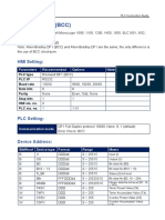 Rockwell DF1 (BCC) : HMI Setting