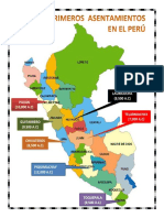 Mapa Del Peru Con Primeros Pobladores