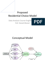 Proposed Residential Choice Model: Data Analysis Course English Track
