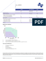 KLINGER Top-Chem 2003: PAR Group LTD Technical Data Sheet