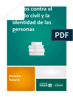 Delitos Contra El Estado Civil y La Identidad de Las Personas