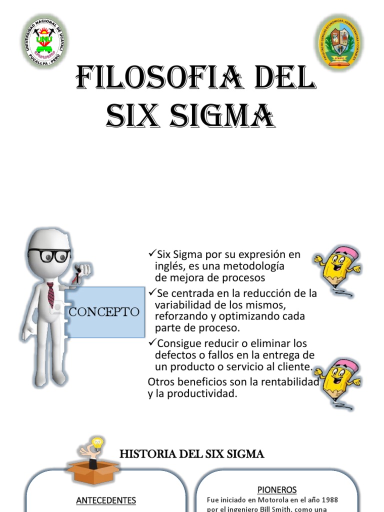 Filosofia Del Six PDF Six Sigma | Producción fabricación