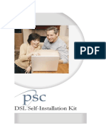 DSL Self Installation Guide