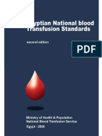 2006- Egyptian National Blood Transfusion Transfusion Standards