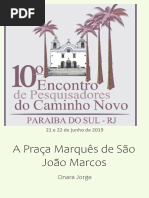 A Praca de Sao Joao Marcos, de Paraíba do Sul