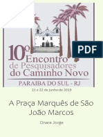 A Praca de Sao Joao Marcos, de Paraíba do Sul