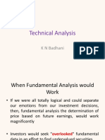 Technical Analysis: K N Badhani