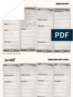 City of Mist RPG - Character Sheet