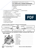 Examen Recuperacion Ingles 2019 Unidad I