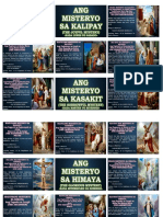 MYSTERIES OF THE ROSARY CEBUANO