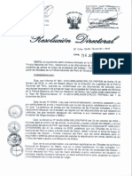 Publicación de Resolución Directoral Nº016-2015-DIRNGI-PNP