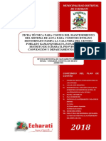 008 Plan de Costeo (Sistema Pampa La Calavera - CCPP Kamanquiriato) PDF