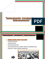 Autoevaluacion Coevaluacion y Heteroevaluacion