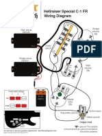 Hellraiser Special C-1 FR Wiring Diagram: Bridge 25k