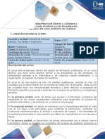 Syllabus Del Curso Auditoría de Sistemas