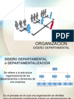 Organizacion Diseño Departamental