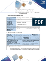 Guía de Actividades y Rúbrica de Evaluación – Fase 3 – Ejecución Auditoria