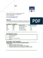 Abdul Hameed CV