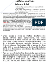 Os três Ofícios de Cristo: Profeta, Sacerdote e Rei