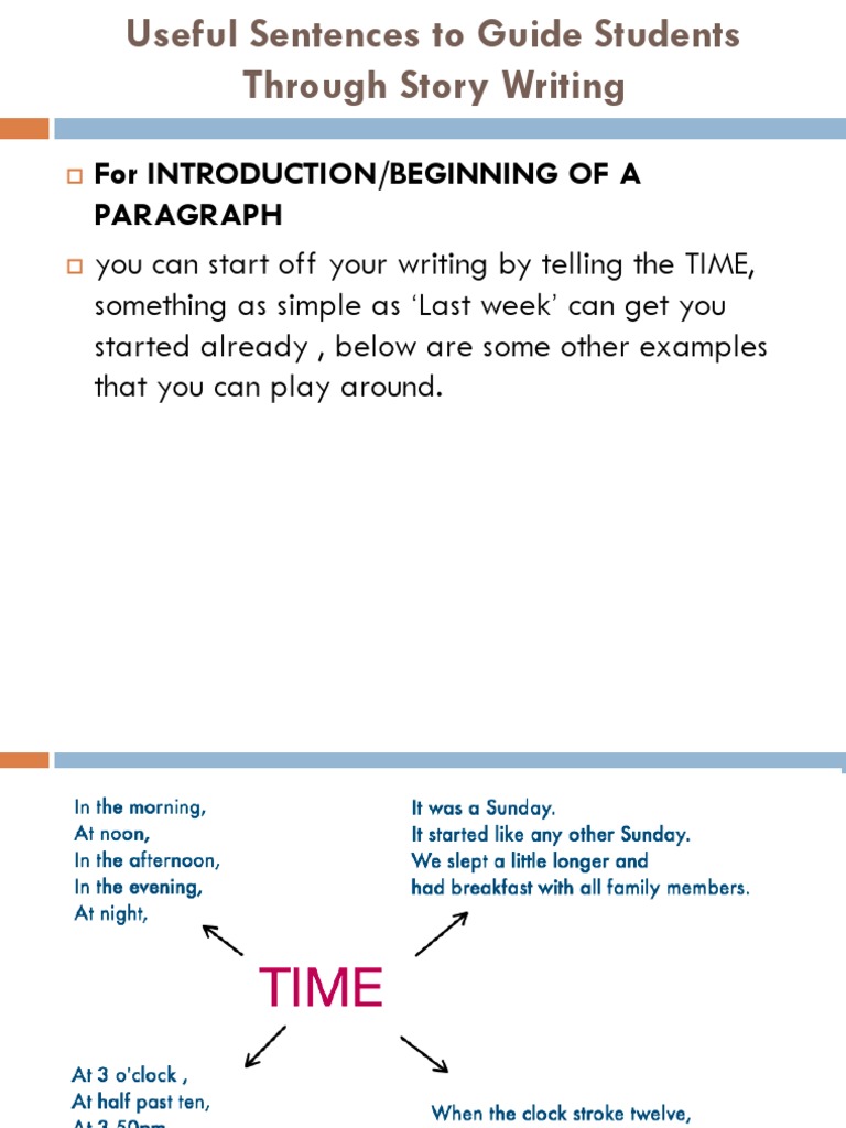 For Introduction/Beginning of A Paragraph | PDF | Horizon | Question