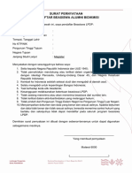 Surat Pernyataan Beasiswa Alumni Bidikmisi Tahun 2019 PDF