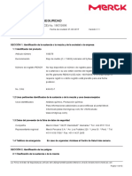Ficha de Datos de Seguridad: de Acuerdo Al Reglamento (CE) No. 1907/2006