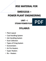 Power Plant Engineering (SMEX1016) 1