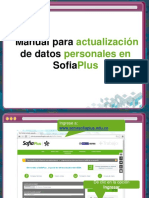 Manual Actulizacion Datos Sofiaplus PDF