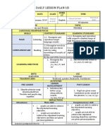 Year 1 Template Lesson Plan