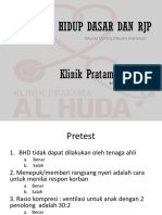 Bantuan Hidup Dasar dan RJP