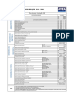 01 Tabela Honorarios 2018 2019 1 PDF