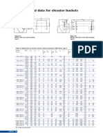 Technical Data For Elevator Buckets - Bucket Elevator