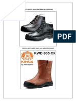 Sepatu Safety Merk Kings KWD 901 X (Pendek)