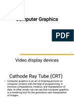 Computer Graphics: Understanding Cathode Ray Tubes
