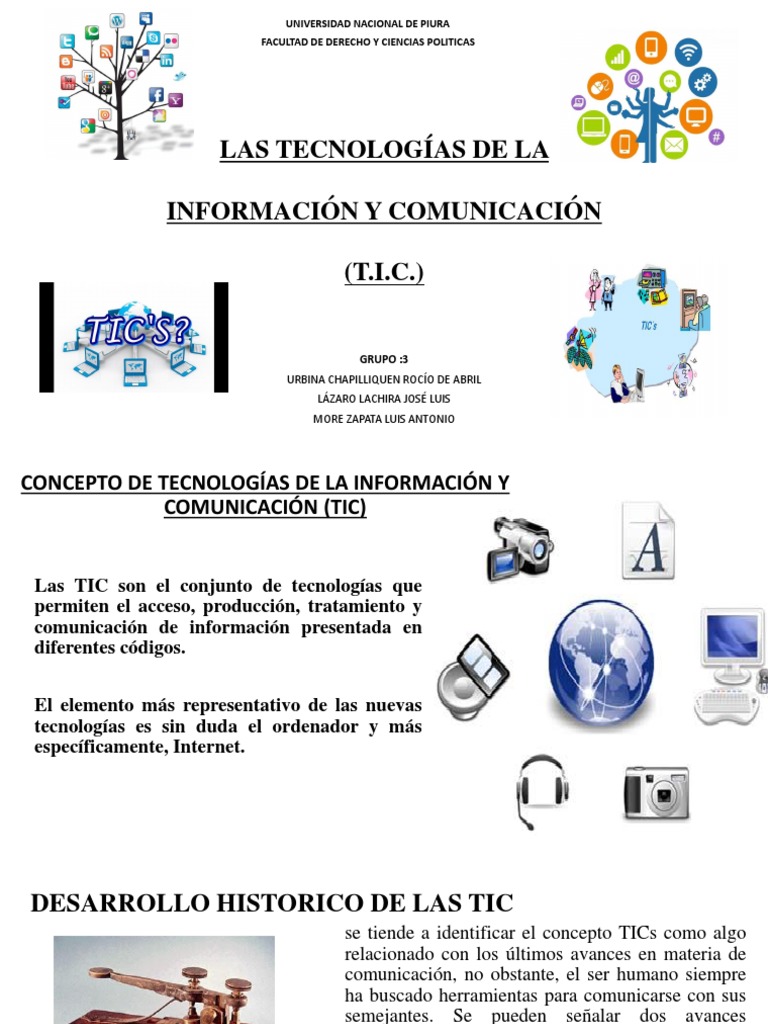 Evolución y Características de las TIC | PDF | Tecnología de ...