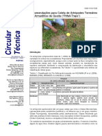 Recomendações para Coleta de Artrópodes Terrestres Por Armadilhas de Queda (Pitfall-Traps) PDF