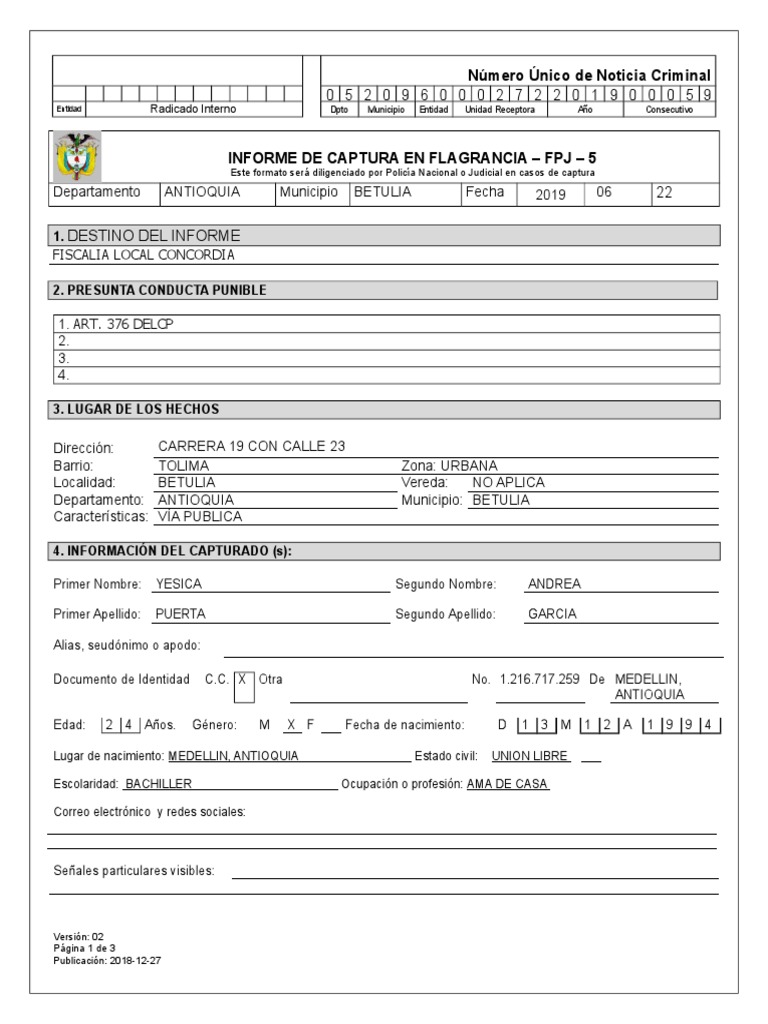 FPJ-5-Captura-en-flagrancia-V-02.doc | Policía | Violencia