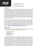 U.S. Park Police Fitness Test Guidelines | PDF