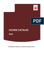 Upc Course Catalog Undergraduate and Graduate Programs 2016