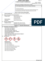 Safety Data Sheet for 5-Chloro-2-Methyl-3-Isothiazolone