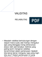 VALIDITAS (Kontent Data Kesehatan)