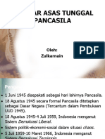 Asas Tunggal Pancasila