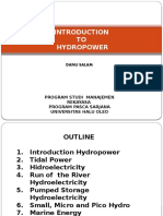 TO Hydropower: Danu Salam