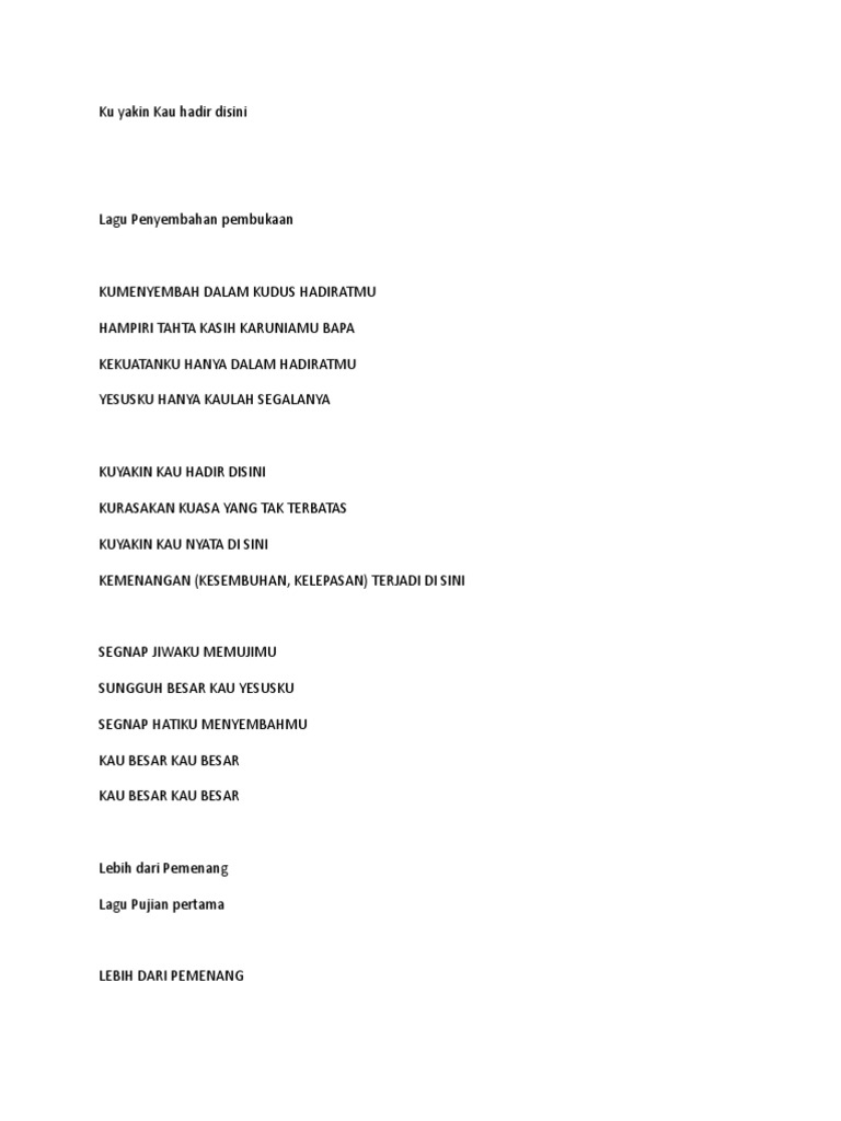 Lagu Paskah Pdf