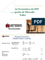 10 - 3 - 2 El Despacho Economico Taller Resuelto