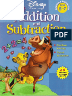 Disney - Addition and Subtraction
