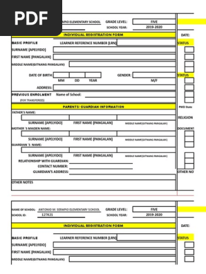 Student Profile