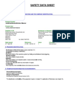 Dettol Spray Data Sheet