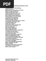 Download Urbanism - List of Amazing Historical Cities by tiagocostinha SN41945519 doc pdf